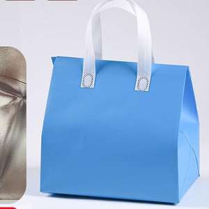 Bolsa Térmica para Alimentos con Logotipo Personalizado, Impermeable, de Aluminio, para Exteriores, Bolsa Aislante para Alimentos, Bolsa Térmica Desechable para Entrega de Alimentos - Product Image 5