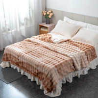 Couverture multifonctionnelle imperméable HongYa A-Face 300G B-Face 230G, couleur unie, utilisable en toutes saisons