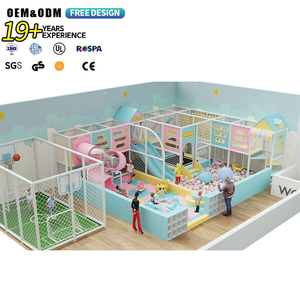 Equipo de Juegos Interior Ecológico para Niños, Casa de Juegos Interior Suave con Integración Educativa para Gimnasios Escolares - Product Image 1
