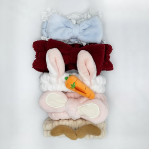 ริบบิ้นที่คาดผมสำหรับอาบน้ำรูปกระต่ายกวาง CF-0004 x ซื้อ3แพ็ค - Product Image 1