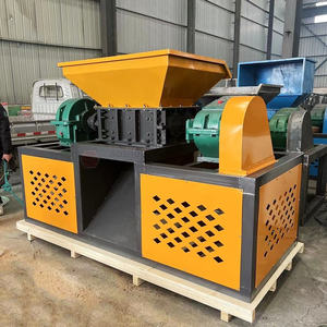 Trituratore a Doppio Albero di Alta Qualità per Pannelli in Schiuma, Film Plastico, Metallo Vecchio e Legno, Attrezzatura per Riciclaggio - Product Image 1