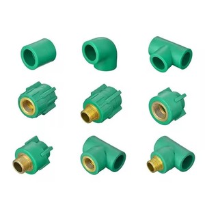 Offre Spéciale Pas Cher Plomberie PPR Raccords Vert PPR Coude Socker Tee Plug Union Cap PPR Tuyaux et Raccords - Product Image 3