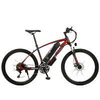 Vélo de montagne électrique à double suspension entièrement suspendu 500W 48V Batterie au lithium Cadre en alliage d'aluminium Moteur sans balais Vélo électrique