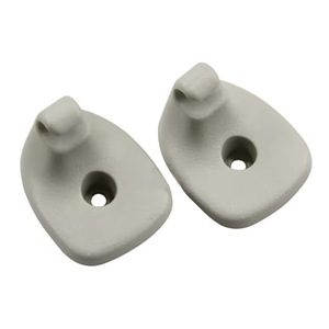Car Sun Visor Vanity Mirror Holder <b>Hook</b> For Jeep Dodge Caliber Compass Patriot Engineering <b>Plastics</b> Buckle Installation - Product Image 4