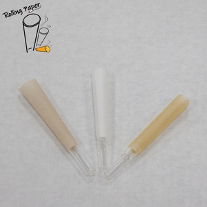 Papier à rouler de luxe en forme de cône, ruban adhésif 25MM, embout en verre transparent en forme de cône, papier à rouler en forme de cône, taille personnalisable - Product Image 4