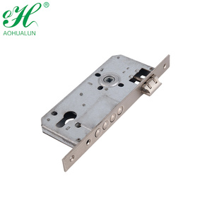 Serrure de porte de chambre en acier inoxydable, sortie d'usine, haute qualité, simple et fiable - Product Image 1