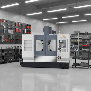 Centre d'usinage vertical à guidage large, machine-outil intégrée pour <span class=keywords><strong>le</strong></span> fraisage grossier et de finition de composants structurels lourds - Product Image 1