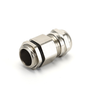 Presse-étoupe en acier inoxydable avec connexion filetée PG, connecteur étanche IP65 basse tension - Product Image 1