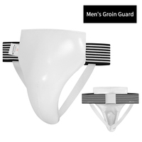 Protection de Groin pour Hommes et Femmes en Taekwondo, Coque en PU, Doublure Intérieure en EVA, Absorption des Chocs, Équipement de Protection pour l'Entraînement et le Sparring