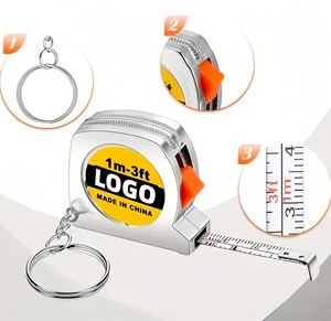 Cinta Métrica Retráctil de 3 Pies con Logotipo Personalizado, Llavero, Regla Portátil, Herramienta EDC Pequeña para Marketing Inmobiliario en Estados Unidos - Product Image 2