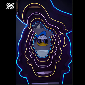 Letrero de Neón Personalizado con Logotipo, Letrero de Neón Acrílico Blanco Montado en la Pared, Letras de Luz LED, <span class=keywords><strong>Palabras</strong></span>, Letrero de Neón LED Personalizado - Product Image 3