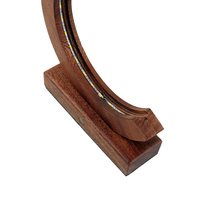Base de médaille en bois en forme de demi-lune Base lumineuse Base décorative support personnalisation Sport Creative OEM