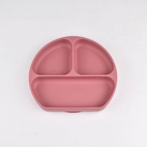 Plato de Silicona Flexible de Grado Alimenticio para Bebés, con Múltiples Compartimentos para Control de Porciones, Base con Fuerte Succión, Resistente y Apto para Lavavajillas - Product Image 4