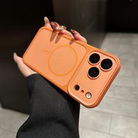 Coque de protection antichoc 3D mate magnétique effet seconde peau anti-collision pour Apple iPhone 17 Pro Max