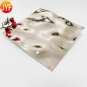 H6004 304 # in acciaio <span class=keywords><strong>inox</strong></span> Ripple foglio di acqua ondulato pannello sottile <span class=keywords><strong>lamiera</strong></span> di metallo - Product Image 3