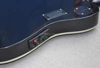 Flyoung Blue Factory Double Neck 6 + 6 Strings Acoustic Electric Guitar Stringed Instruments
