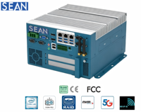 Ordinateur industriel sans ventilateur haute performance SEAN KMDA-5920-S002, processeur Intel I3 I7 I9 8e/9e génération Coffee Lake, 32 Go-128 Go de RAM