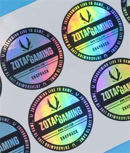 Impresión Personalizada de Etiquetas Holográficas en Material <span class=keywords><strong>A3</strong></span> A4, Imprimibles con Láser, Resistentes al Agua, Holograma de PVC, Vinilo, Etiqueta Troquelada - Product Image 4