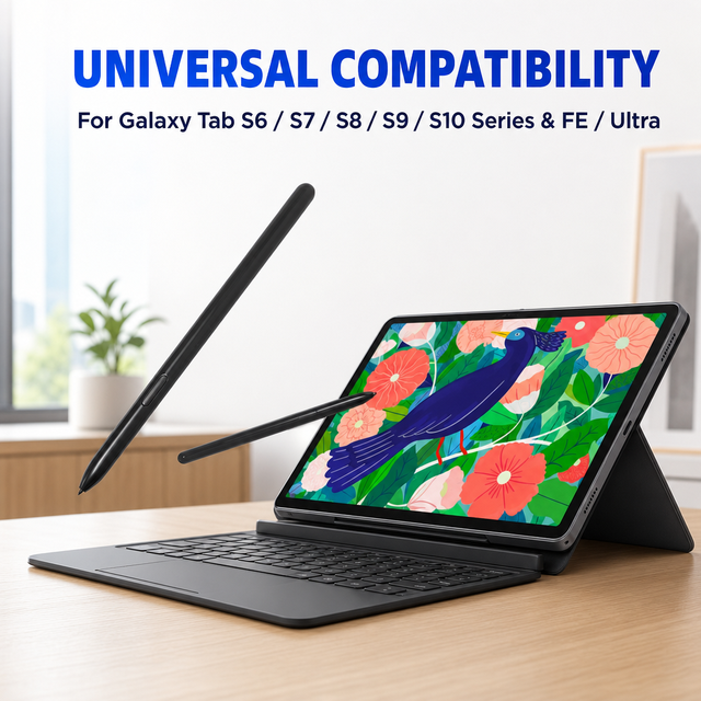 Universal Samsung S Pen Plastic Electromagnetic Stylus Touch Screen for Galaxy Tab S9 FE S8 S8+ S8 Ultra FE + S6 Lite Tablet