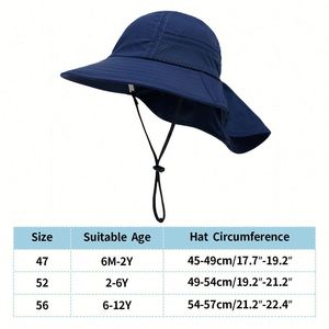 Chapeau Bob Large Bord en Polyester pour Enfants, Protection UV, Imperméable, Personnalisable, Idéal Plage et Extérieur - Vente en Gros - Product Image 2