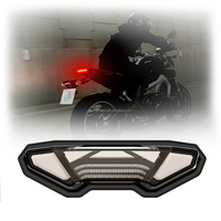 Feu arrière LED Emark pour Yamaha MT09 2014-2016 Tracer/FJ09 2015-2018 Tracer 900/GT 2019 FZ09 2014-2016 FZ10 MT-10 2016-2019 1 pièce