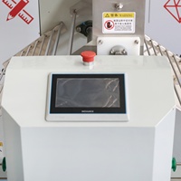Laminoir à pâte automatique pour boulangerie, machine à saupoudrer la farine avec épaisseur de pâte uniforme