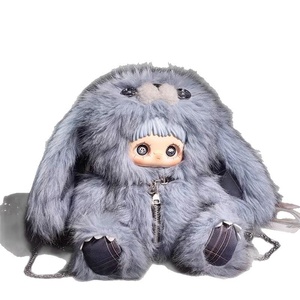 Éxito de Ventas Transfronterizo: Muñeca Rebel MayMei, Caja Sorpresa con Mochila, Juguete de Peluche Súper Suave de Conejo, 31cm-50cm, Popular en Redes Sociales por 14 Años - Product Image 5