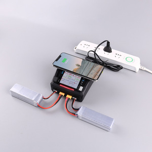 Toolkitrc V2 M6DAC 800W ที่ชาร์จแบตเตอรี่แบบสองช่องสำหรับ RC รถยนต์เรือ1-6S ชาร์จเร็ว - Product Image 2