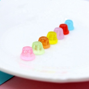 Miniatura gelatina caramelo resina flatback cabujón <span class=keywords><strong>para</strong></span> DIY joyería hacer pendientes pulsera colgante casa de muñecas comida de simulación - Product Image 2