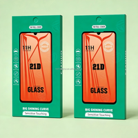 Protection d'écran en verre trempé 9H, couverture intégrale 21D, colle complète, tactile sensible, pour smartphone SPARK50 F3 F3 PRO