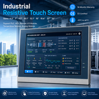 Panel HMI Resistivo Ethernet con Carcasa Metálica Mochuan MC-N121E de 12.1 Pulgadas para Pantalla y Control Industrial Modbus