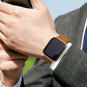 <span class=keywords><strong>Correa</strong></span> Vintage genuino cuero lazo reloj banda <span class=keywords><strong>Apple</strong></span> <span class=keywords><strong>Watch</strong></span> SE Serie 6 5 con iWatch banda <span class=keywords><strong>44</strong></span> 42 <span class=keywords><strong>mm</strong></span> - Product Image 6