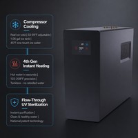 Distributeur d'eau pétillante sous évier, machine à soda chaude et froide avec robinet tactile intelligent