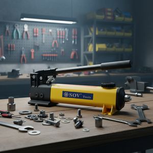 Enerpac Zelfde P-142 Handmatige Hydraulische Handzuigerpomp 700bar/70mpa Lichtgewicht Aanpasbaar Voor De Toepassing Van De Automobielindustrie - Product Image 1