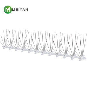 Vogel Spike Fabrikanten 5 Rijen Vogel Spike Pc Basis Roestvrij Staal Vogel Spikes Voor Gebruik Buiten - Product Image 6