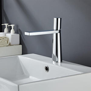 Mitigeur sanitaire mitigeur de lavage des mains robinets en laiton brossé robinet de lavabo pour salle de bain hôtel villa - Product Image 2