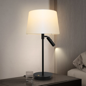 Thiết kế mới Đèn sân khấu + Đèn bàn tối giản nghiên cứu phòng ngủ cạnh giường ngủ Đèn bàn sáng tạo tối giản phòng ngủ cạnh giường ngủ Đèn tường - Product Image 1