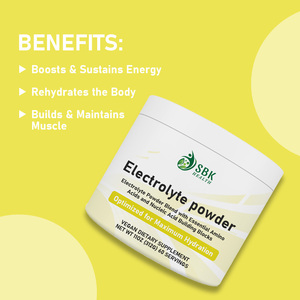 Best Quality OEM Electrolyte Powder Dietary <b>Supplement</b> Bacillus Subtillis Soluble Vegetable Fiber Supports Muscle Growth Energy - Product Image 3