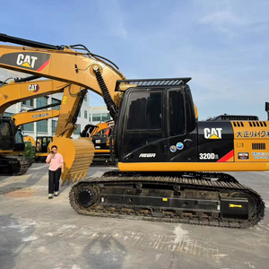 Excavadora Usada Caterpillar 320, 20 Toneladas, Excavadora Hidráulica Mediana, Oruga, Original de Japón, Buen Estado, Pocas Horas, Precio Económico - Product Image 1