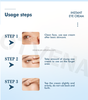 OTVENA Krim Mata Instan Pengencang dan Melembapkan Kulit, Mengurangi Lingkaran Hitam dan Garis Halus 8ml