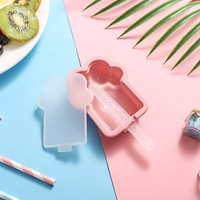 Nouveau bricolage maison moule à crème glacée dessin animé enfants Popsicle Silicone moules à crème glacée