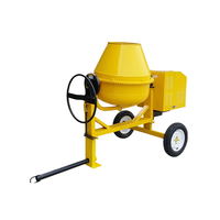 Bétonnière à essence 400L, moteur 4KW marque Yazhong, 6M/H, portable, capacité de récupération 350L, 5 ans de garantie, entretien réduit