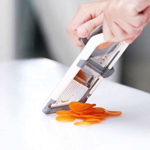 New Hot Selling Adjustable Thickness Multi-function Potato <b>Vegetable</b> Cutter Stainless Steel Blade Adjustable <b>Vegetable</b> <b>Chopper</b> - Product Image 6