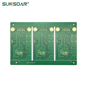 Carte de circuit imprimé multicouche 6 couches avec masque de soudure vert, assemblage de carte de circuit imprimé personnalisé - Product Image 2