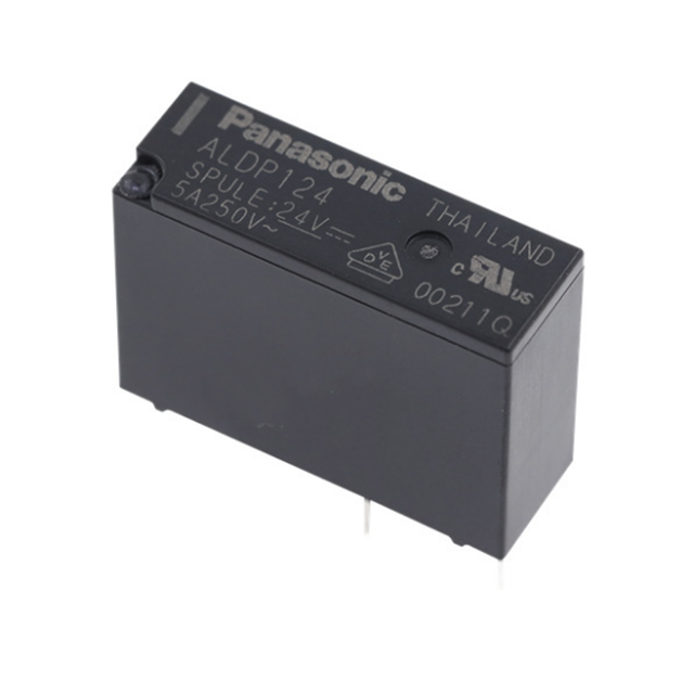 Original Brand Relay ALDP105 ALDP112 ALDP124 5V 12V 24V 5A HF46F