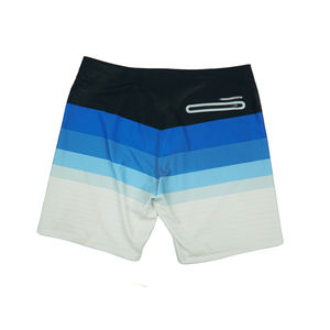 Short de bain pour homme Taille moyenne élastique en coton Oxford Tissu avec cordon de serrage Fermeture Respirant Séchage rapide Écologique Casual Mesh Shorts - Product Image 5