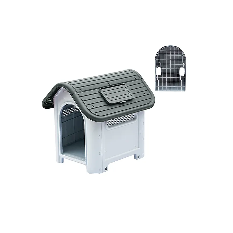 Solidity BigXxl大型防雨リムーバブルPP素材犬小屋犬小屋屋外屋外防水屋根付き
