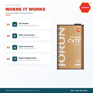 JORUN Fluido de Transmisión Continuamente Variable (CVTF) Totalmente Sintético para Cajas de Cambios CVT de Automóviles, Suministro Global al por Mayor - Product Image 6