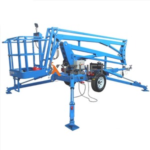 Nacelle élévatrice à flèche télescopique articulée XYZLIFT, alimentée par courant alternatif, homologuée EN280 - Product Image 4