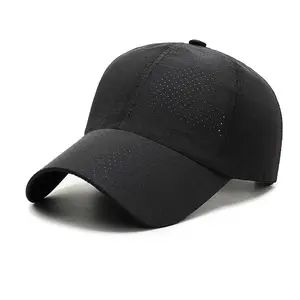 Lulu's Hot-selling Water Sun Hat Wholesale Breathable Tennis Hat Running Fitness Baseball Cap In Europe And America